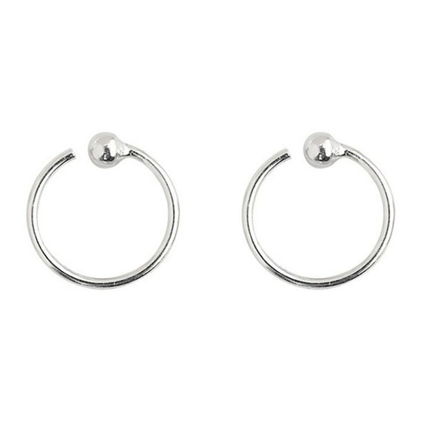 Details about   Lovely Vintage Solid Silver Hoop Earrings 